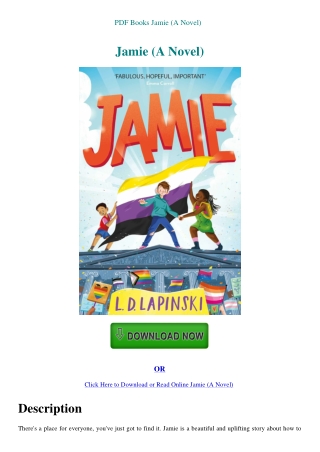 PDF Books Jamie (A Novel)