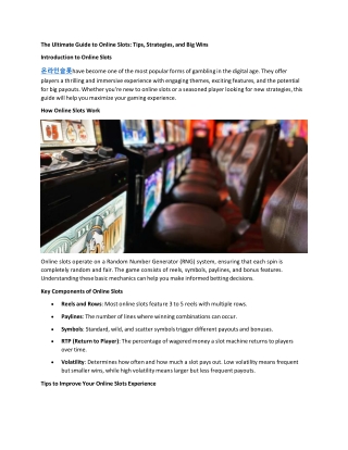 The Power of Slot Community: Why Sharing Strategies Matters