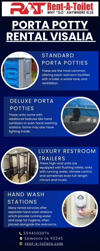 Porta Potty Rental  Visalia