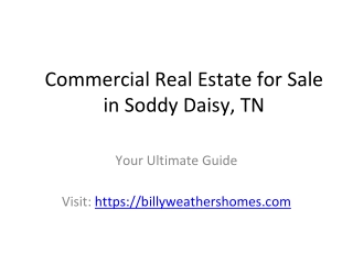 Commercial Real Estate Soddy Daisy