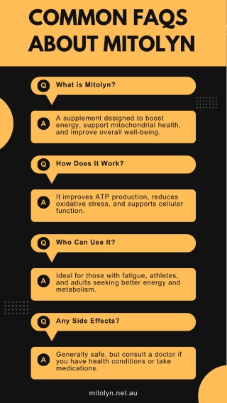Common FAQs About Mitolyn – Quick Answers You Need