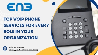Top VoIP Phone Services For Every Role In Your Organization