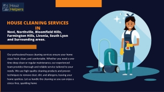 Expert House Cleaning Services | Sparkling Homes, Hassle-Free