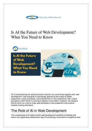 Is AI the Future of Web Development