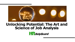 Job Analysis Meaning