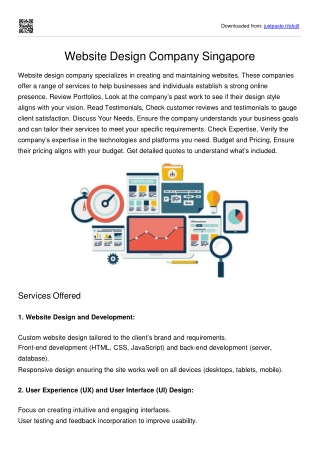 Website Design Company Singapore