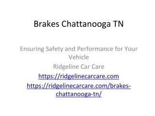 Brakes_Chattanooga