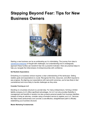 Stepping Beyond Fear_ Tips for New Business Owners