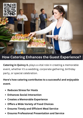 How Catering Enhances the Guest Experience?
