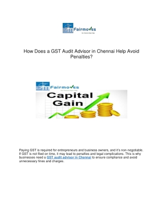 How Does a GST Audit Advisor in Chennai Help Avoid Penalties (1)