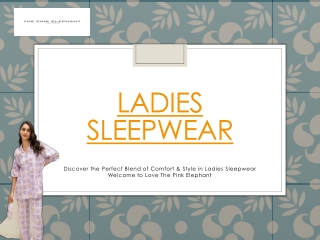 Sleepwear Style: Affordable Prices for Ladies
