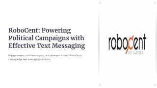 Political Campaigns Text Message Scripts