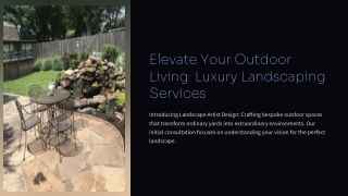 Luxury Landscaping Services
