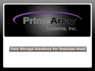 Data Storage Solutions For Business Need