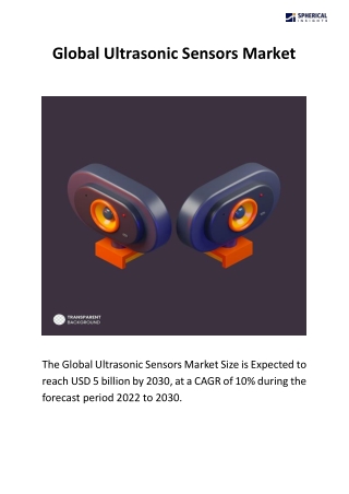 Global Ultrasonic Sensors Markets