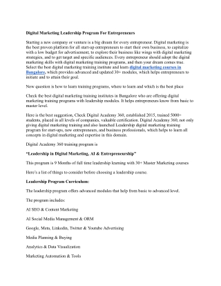 Digital Marketing Leadership Program For Entrepreneurs.docx
