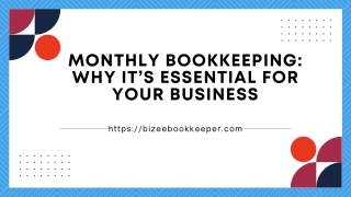 Monthly Bookkeeping Why It’s Essential for Your Business
