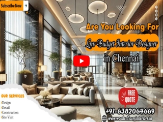 Low Budget Interior Designer in Chennai