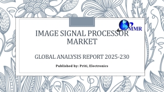 Image Signal Processor Market – Global Industry Analysis and Forecast (2024-2030