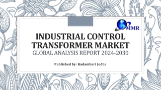 Industrial Control Transformer Market Share, Report, Industry Growth
