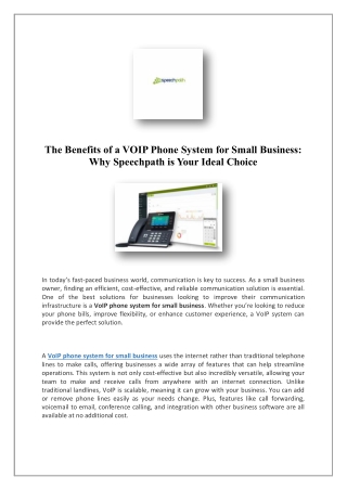Most Trusted Sip Trunk Providers in Ireland | Speechpath