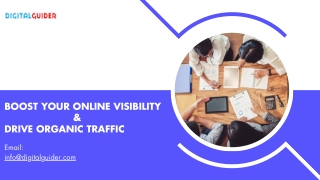 Boost Your Online Visibility & Drive Organic Traffic