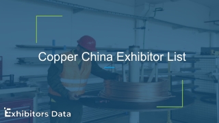 Copper China Exhibitor List (1)