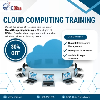 Cloud Computing Training in Chandigarh | Best Cloud Computing Course - Cbitss