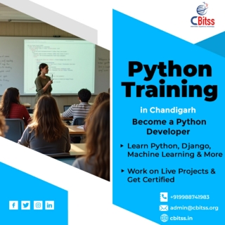 Python Course in Chandigarh | Best Python Training – CBitss