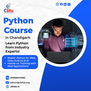 Python Course in Chandigarh | Best Python Training – CBitss