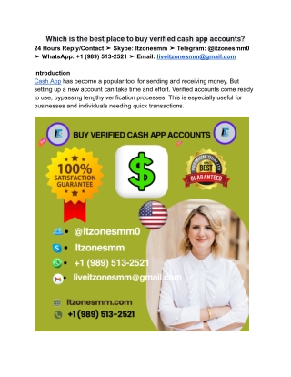 Which is the best place to buy verified cash app accounts_
