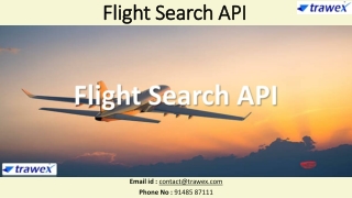 Flight Search API