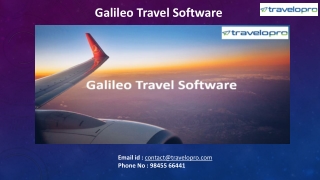 Galileo Travel Software