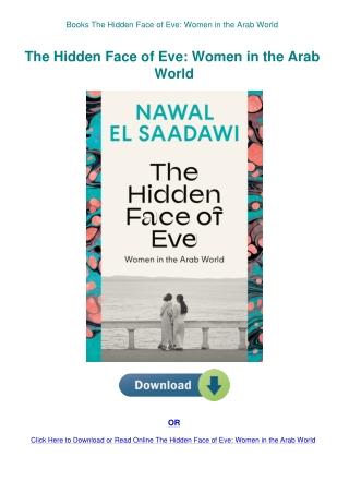 Books The Hidden Face of Eve Women in the Arab World