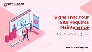 What Are the Signs That My Website Needs Maintenance