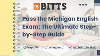 Pass the Michigan English Exam The Ultimate Step-by-Step Guide