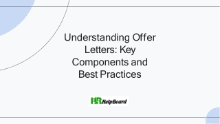 Offer Letter Template