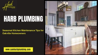 Seasonal Kitchen Maintenance Tips for Oakville Homeowners