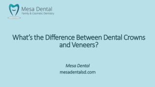 What’s the Difference Between Dental Crowns and Veneers?