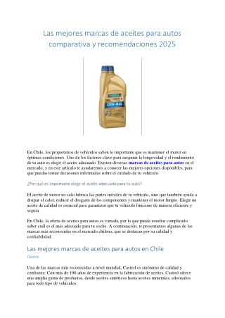 Aceite DSG aceite Aleman