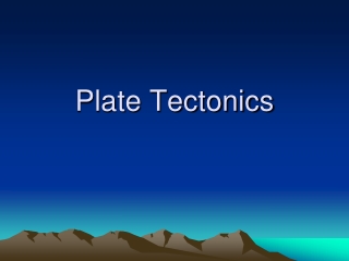 Plate Tectonics