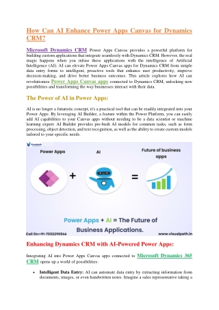 MS Dynamics CRM Training - MS Dynamics CRM Training in Hyderabad