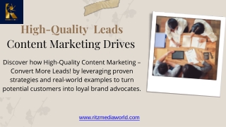 Boost Your Business with High-Quality Content Marketing – Convert More Leads!