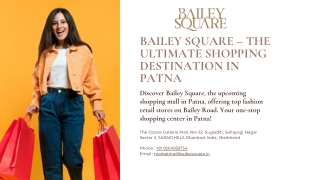 The Upcoming shopping mall in Patna Redefining Patna’s Retail and Lifestyle Scene