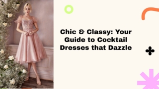 Cocktail attire