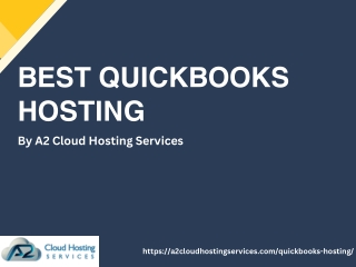 Hosting Quickbooks On Cloud | A2 Cloud Hosting Services