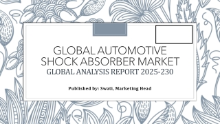 Impact of EV Adoption on the Global Automotive Shock Absorber Market