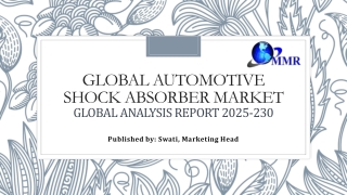 Automotive Shock Absorber Market: Growth Drivers and Future Outlook