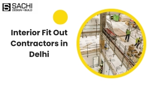 Interior Fit Out Contractors in Delhi