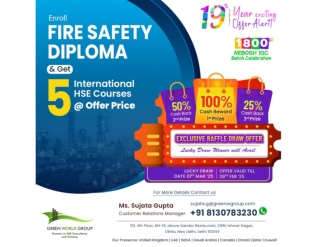 FIRE SAFETY DIPLOMA COURSE RAFFLE DRAW OFFER IN NEW DELHI